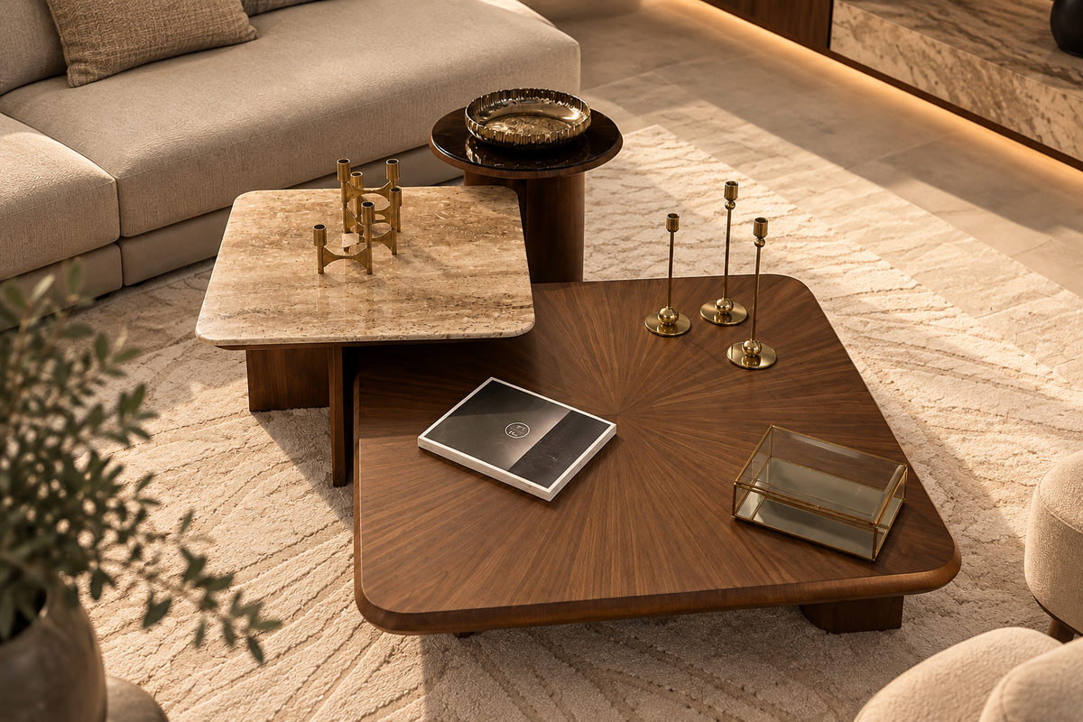 Globe Coffee Table (3 pieces)
